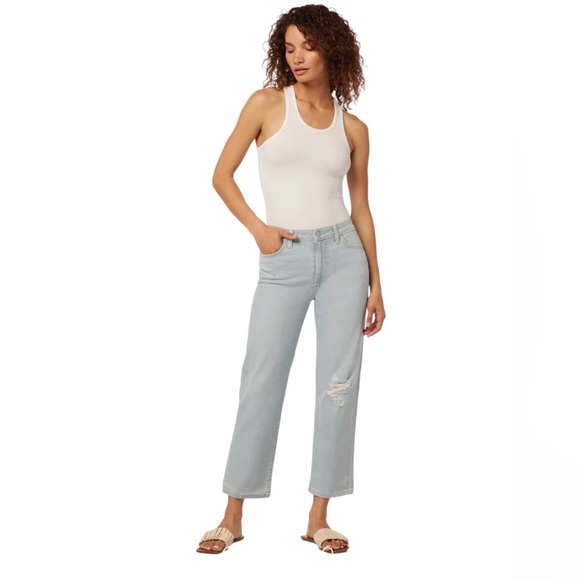 NWT Joe’s High Rise Straight Crop Baylene Size 25 - Picture 1 of 16